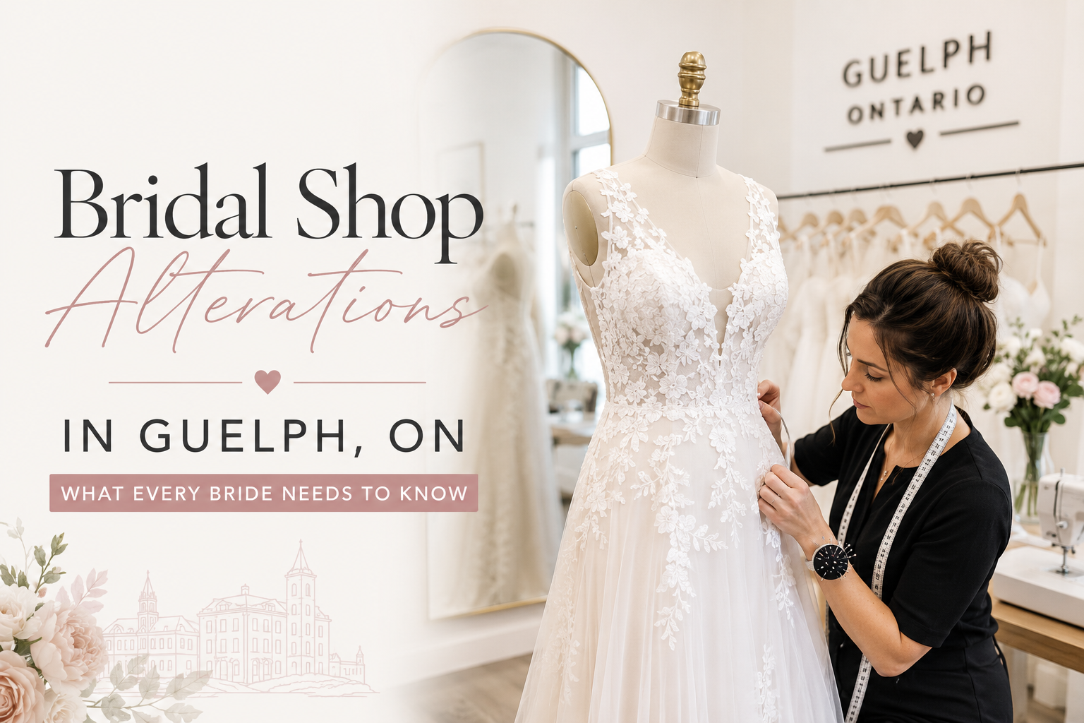 Bridal Shop Alterations in Guelph, ON: What Every Bride Needs to Know