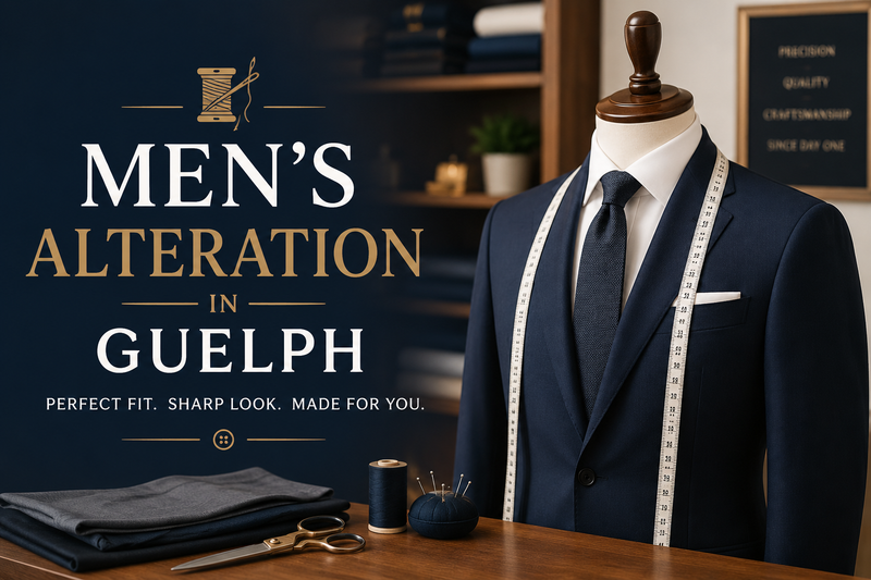 Men's Alteration in Guelph | Expert Tailoring & Clothing Alterations for Men