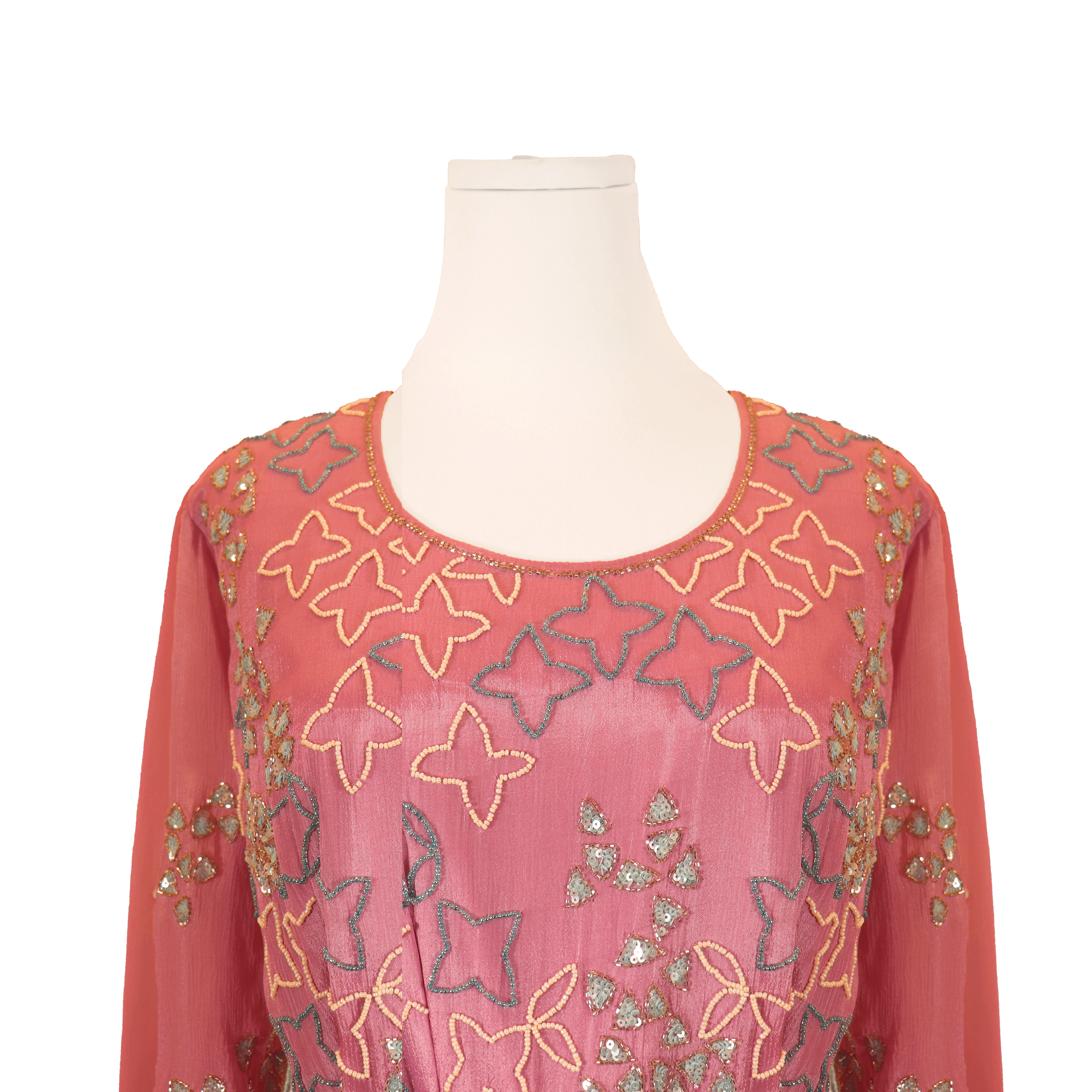 Lavender Pink Anarkali