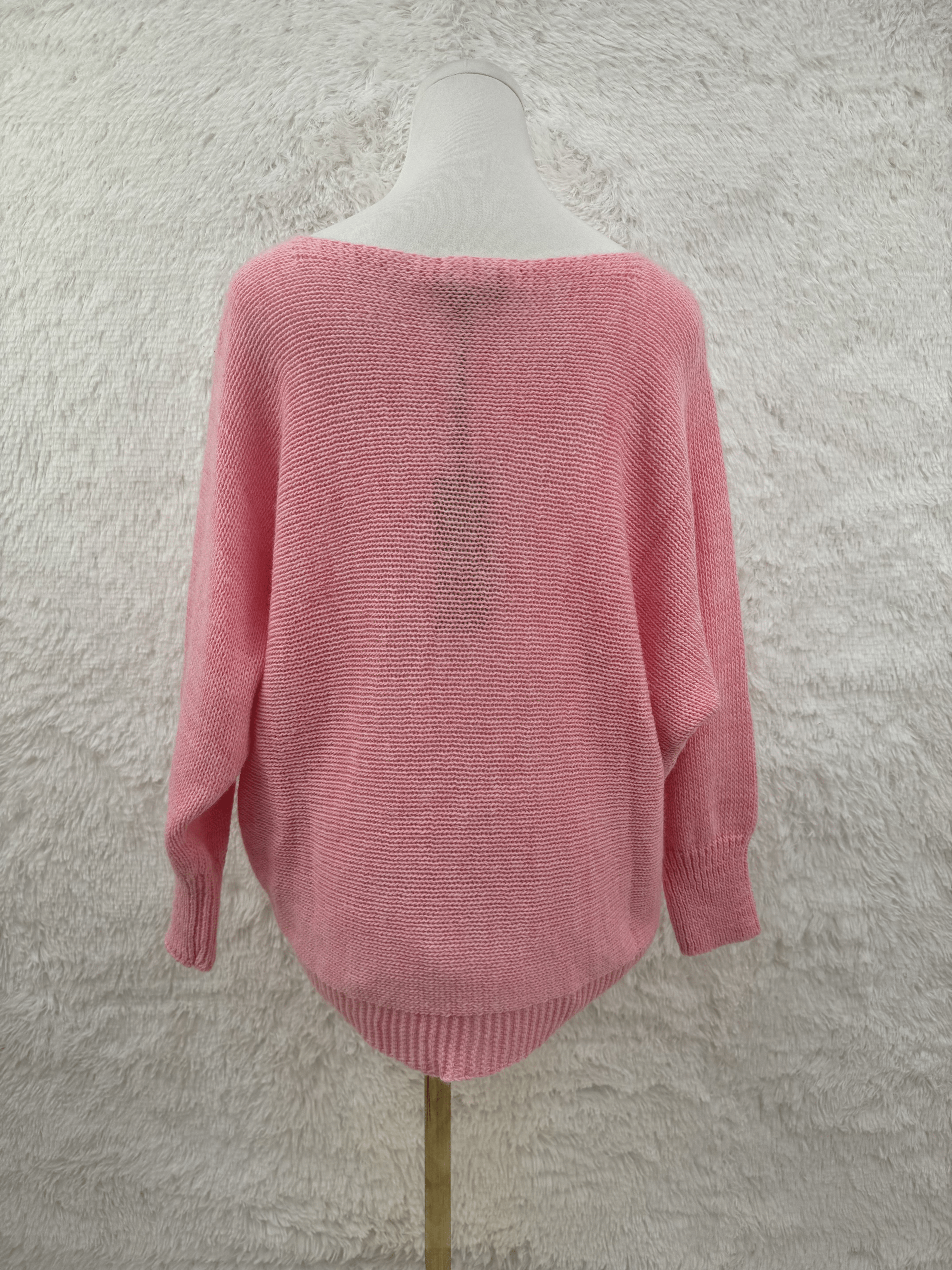 Sweater with foil work