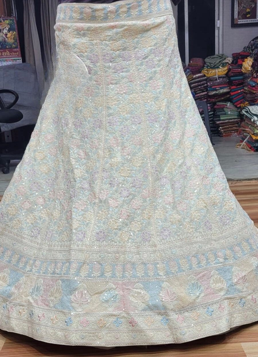 Unstitched Lahenga