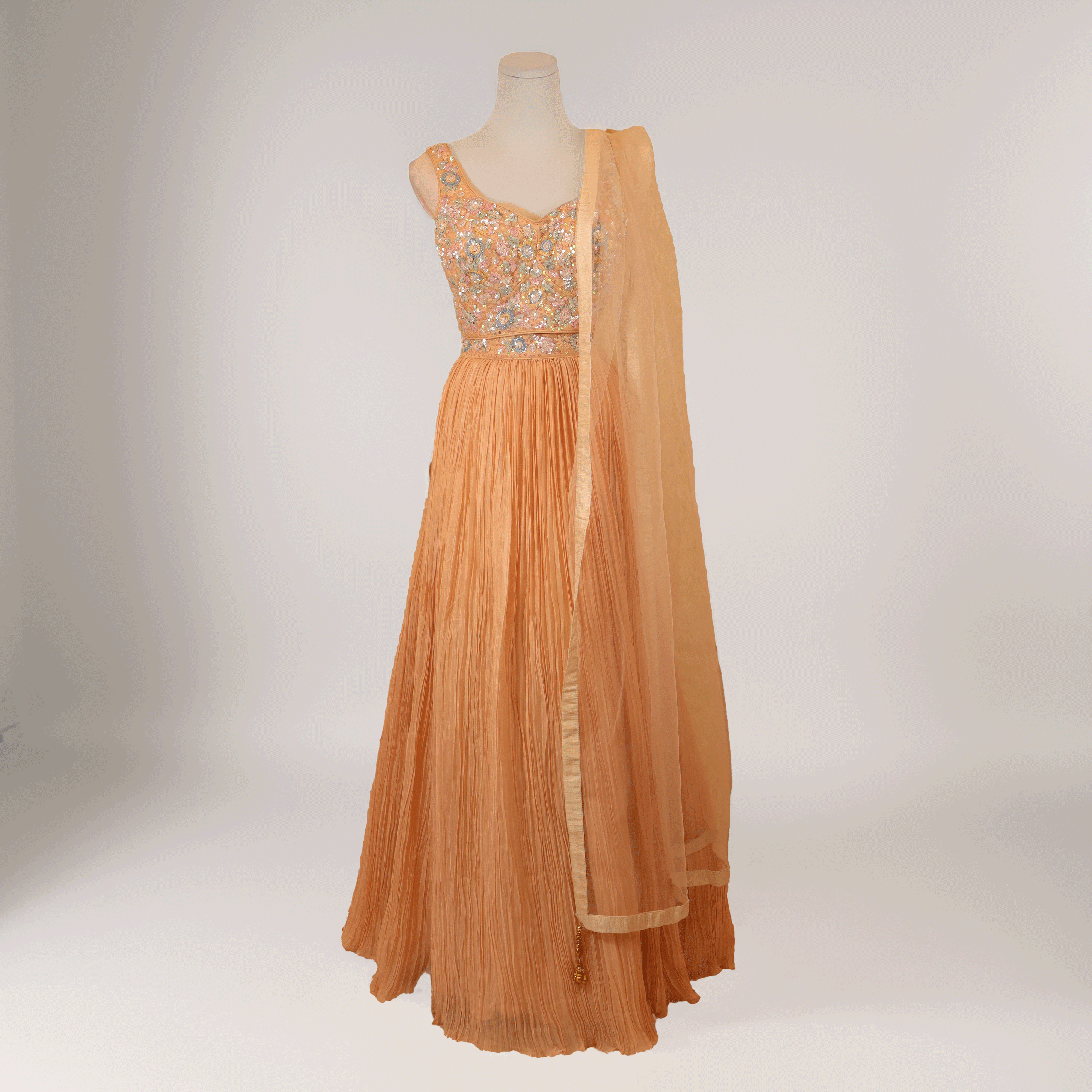 Peach Lehenga