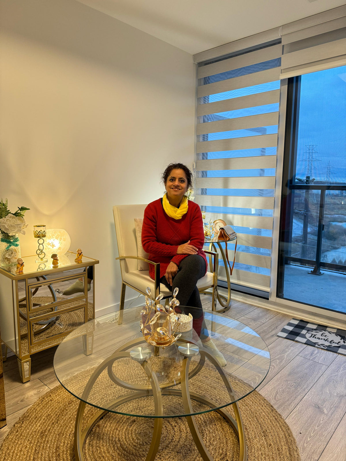 Gunit Kaur, founder, in the Guelph studio
